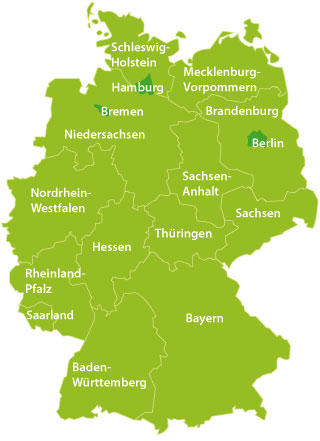 Kassenlisten Bundesland, Bundesländer BRD